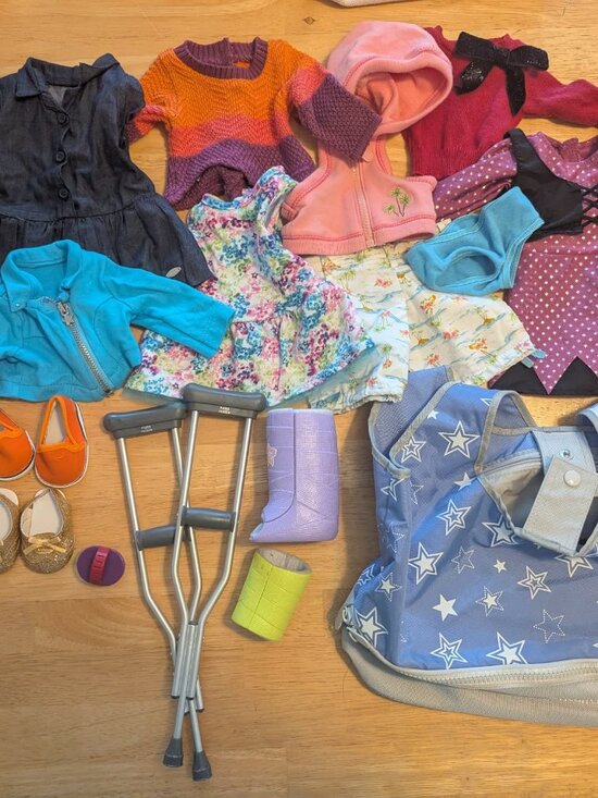 American Girl | Toys | American Girl Feel Better Kit | Poshmark HUGE American Girl LOT Shoes Clothes USA Bag Better Witch Winter Tourist Western